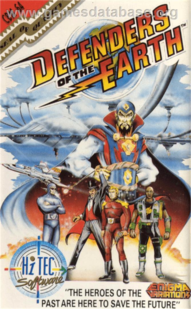 Defenders of the Earth - Commodore 64 - Artwork - Box