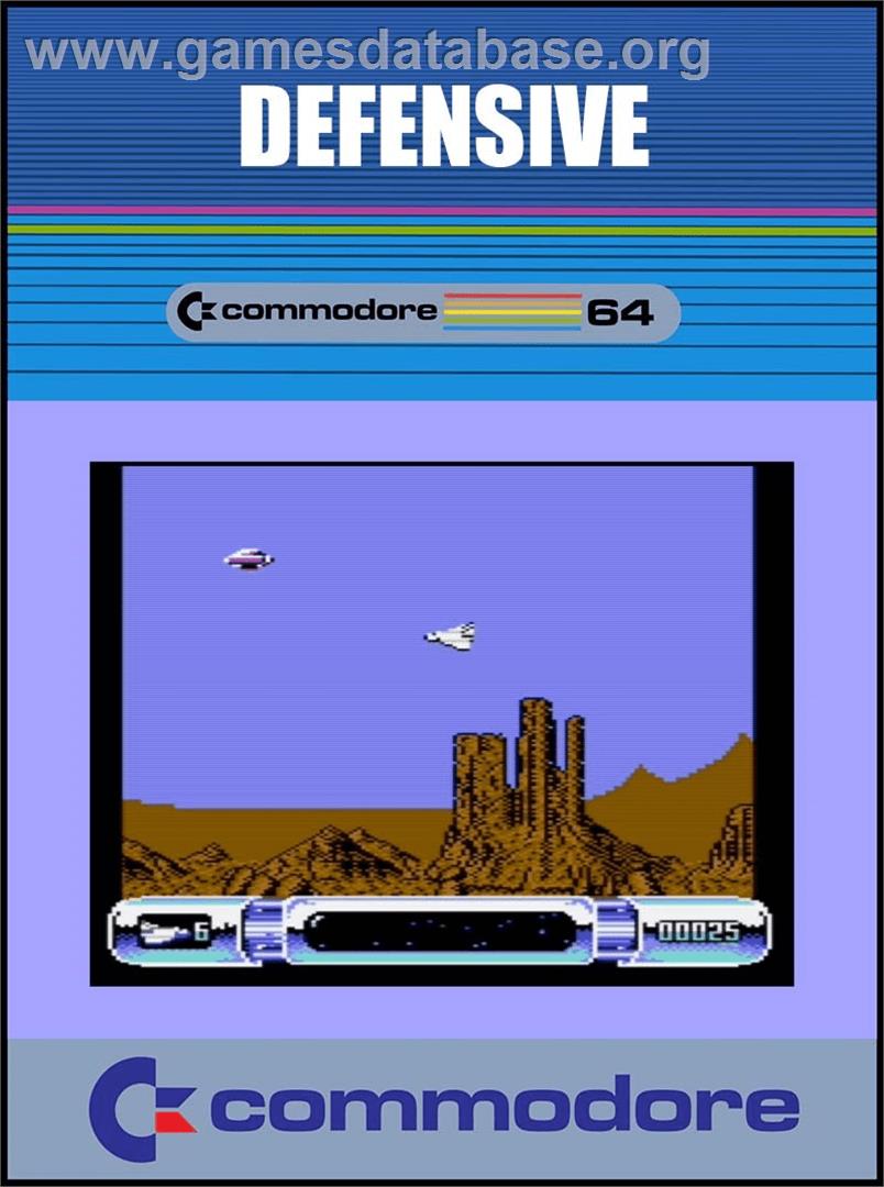 Defensive - Commodore 64 - Artwork - Box
