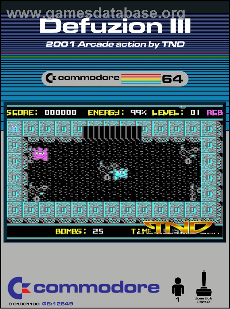 Defuzion 3 - Commodore 64 - Artwork - Box