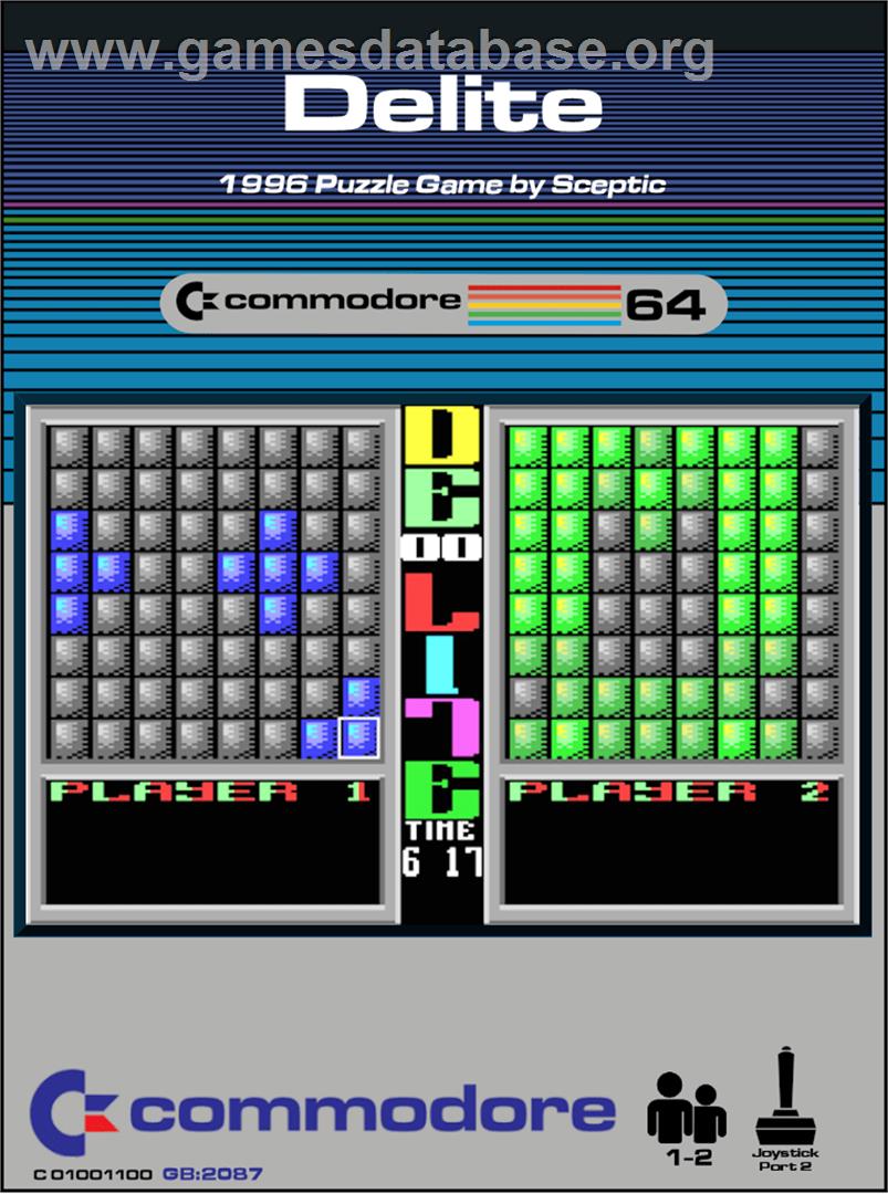 Delite - Commodore 64 - Artwork - Box
