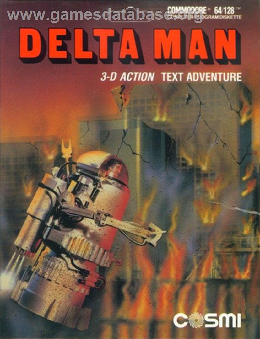 Delta Man - Commodore 64 - Artwork - Box