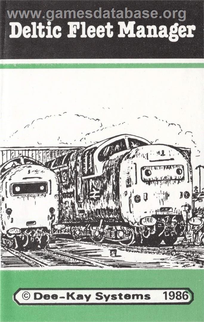 Deltic Fleet Manager - Commodore 64 - Artwork - Box