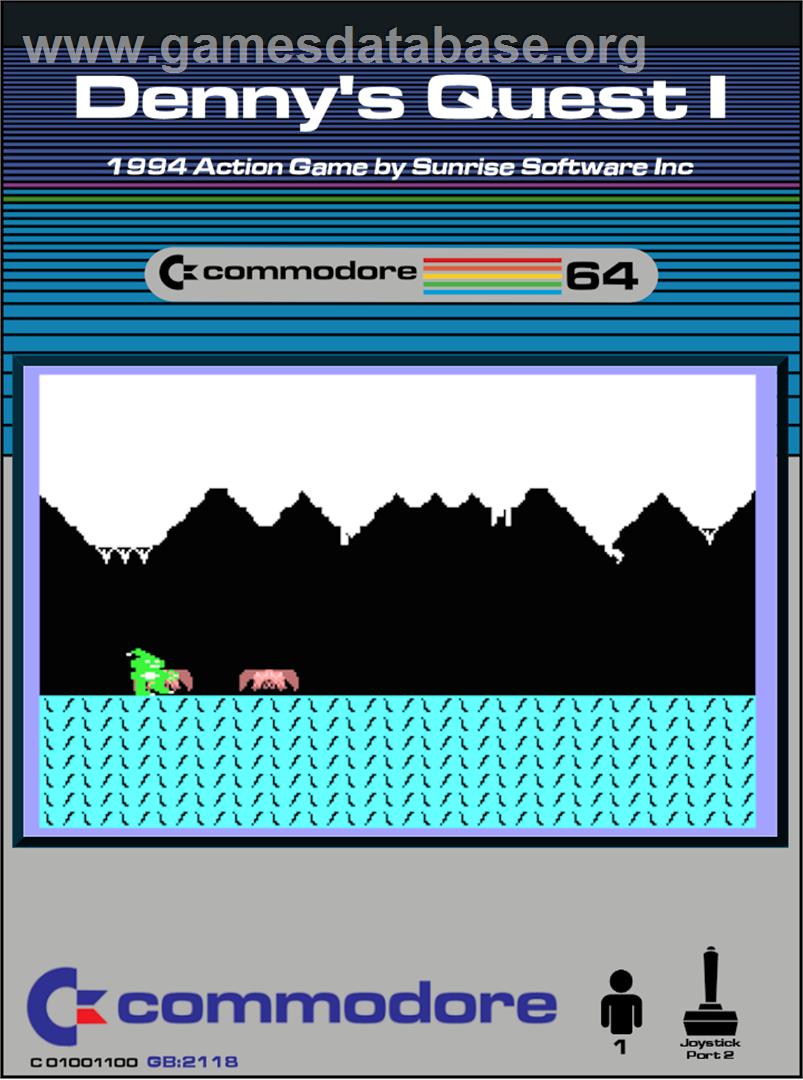 Denny's Quest I - Commodore 64 - Artwork - Box