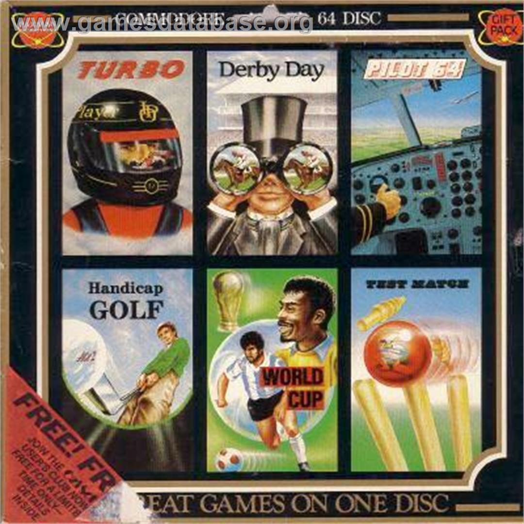 Derby Day (CRL) - Commodore 64 - Artwork - Box