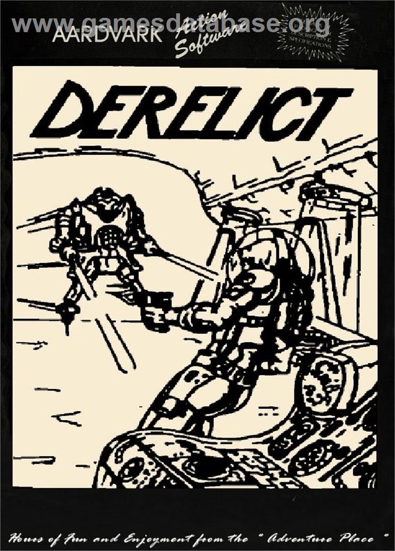 Derelict - Commodore 64 - Artwork - Box