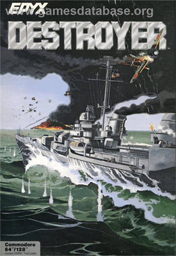 Destroyer - Commodore 64 - Artwork - Box