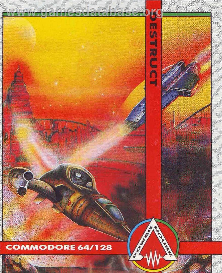 Destruct - Commodore 64 - Artwork - Box