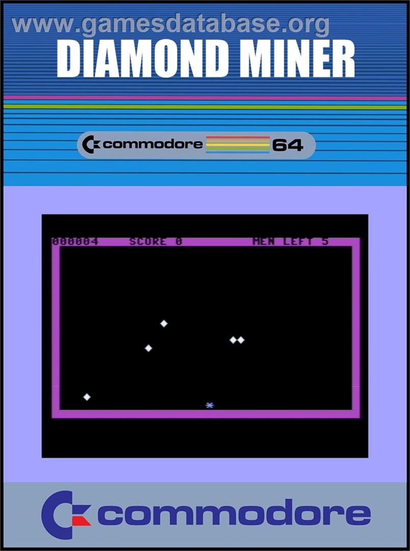 Diamond Miner - Commodore 64 - Artwork - Box