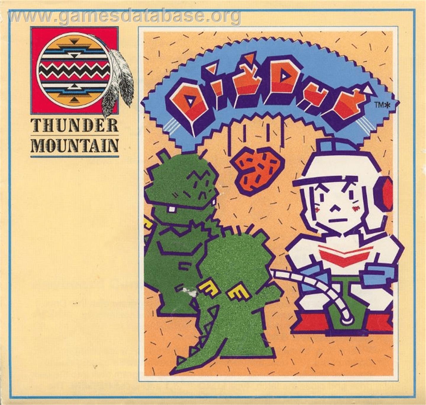 Dig Dug - Commodore 64 - Artwork - Box