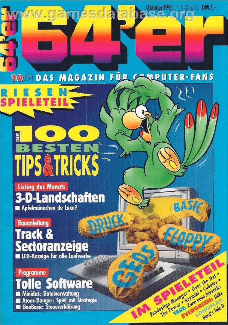 Dirty - Commodore 64 - Artwork - Box