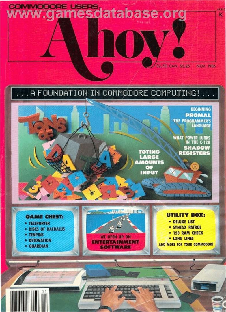 Discs Of Daedalus - Commodore 64 - Artwork - Box