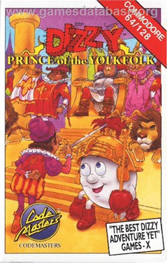 Dizzy: Prince of the Yolkfolk - Commodore 64 - Artwork - Box