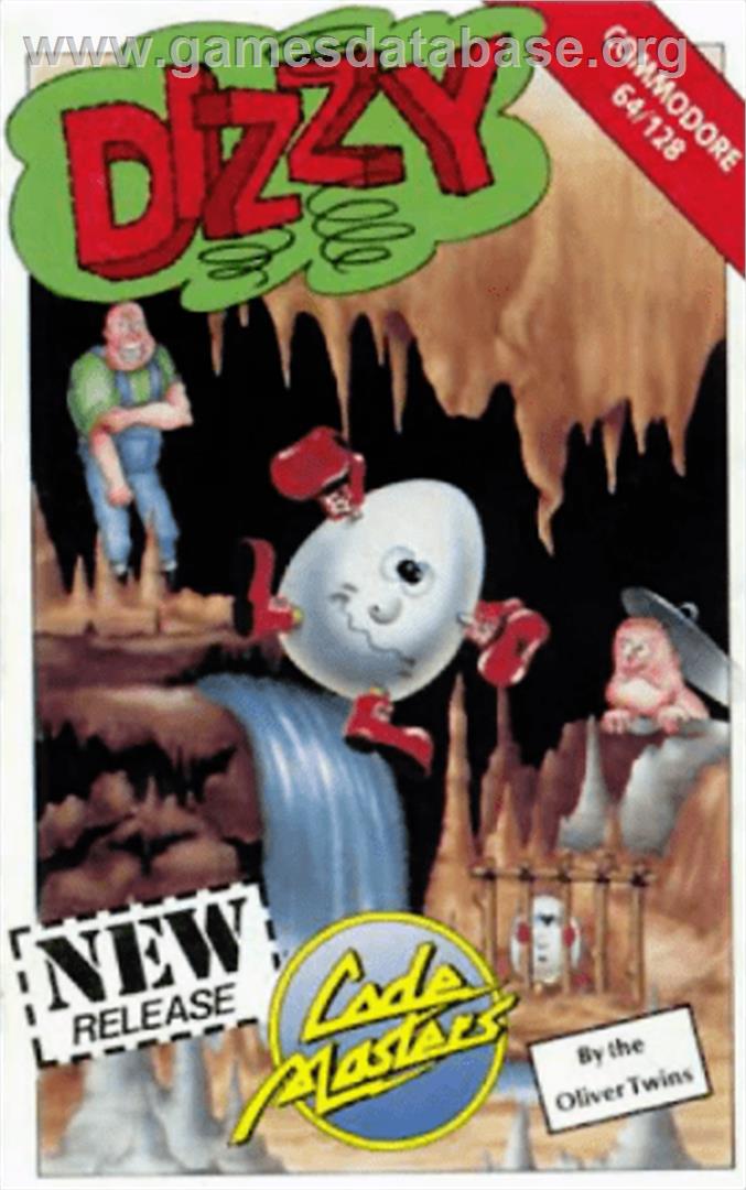 Dizzy: The Ultimate Cartoon Adventure - Commodore 64 - Artwork - Box
