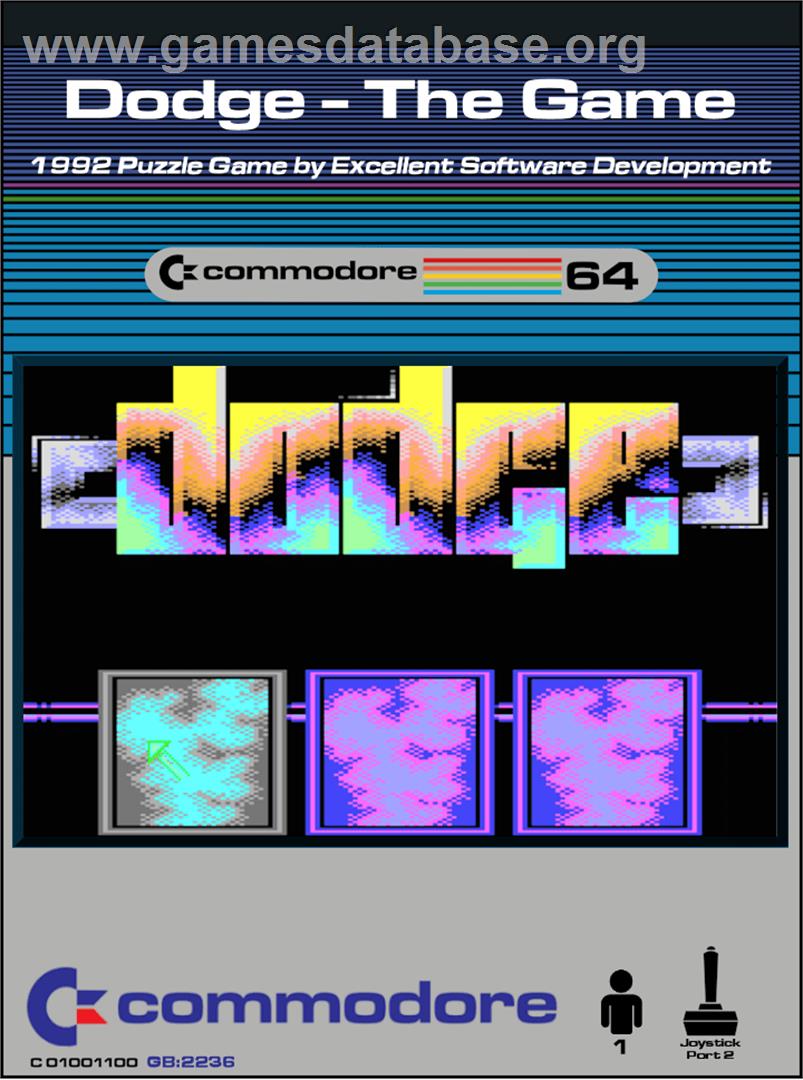 Dodge - The Game - Commodore 64 - Artwork - Box