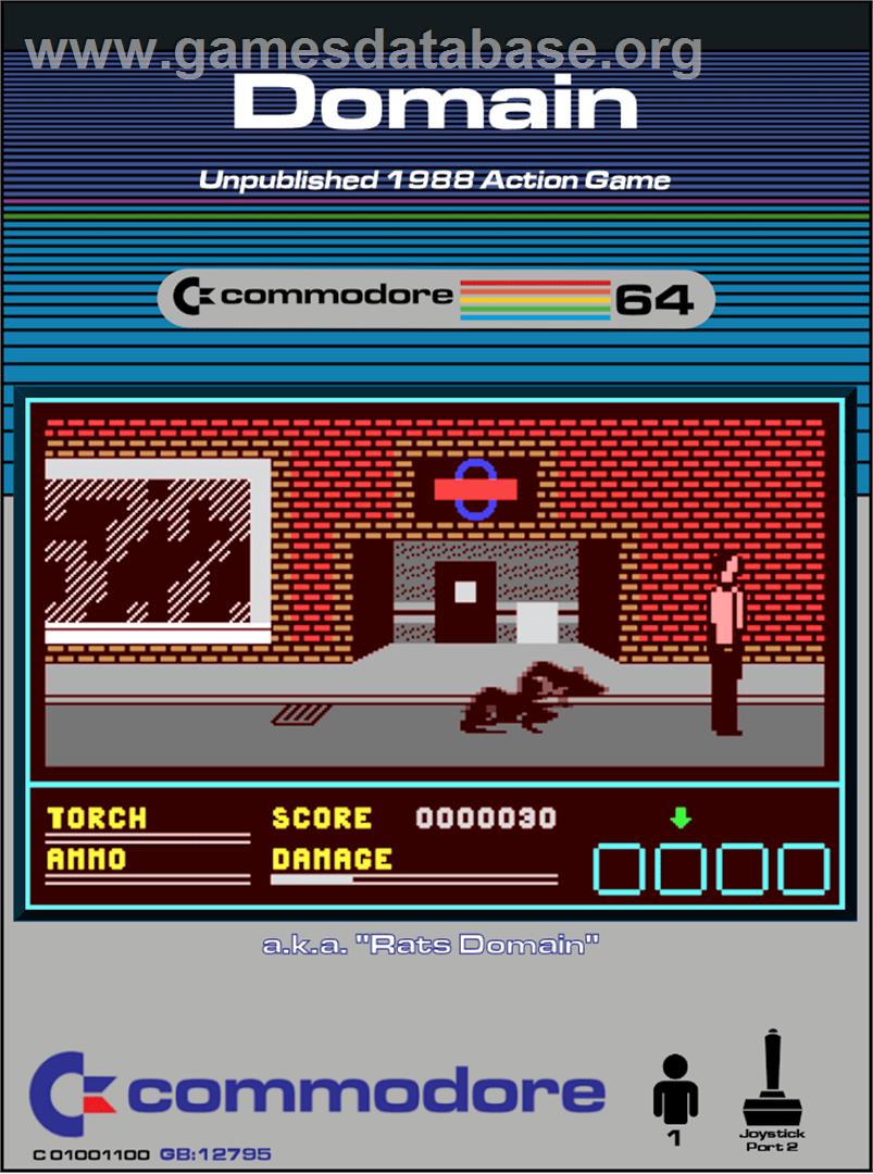 Domain - Commodore 64 - Artwork - Box