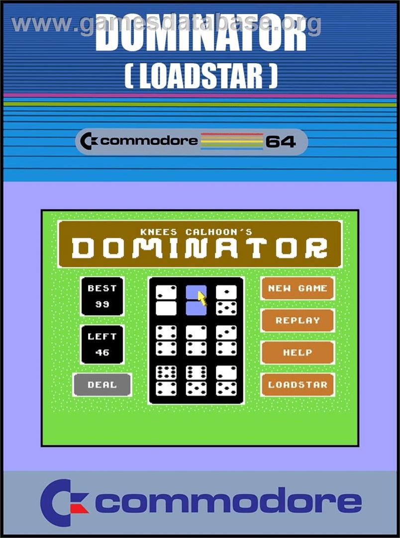 Dominator (Loadstar) - Commodore 64 - Artwork - Box