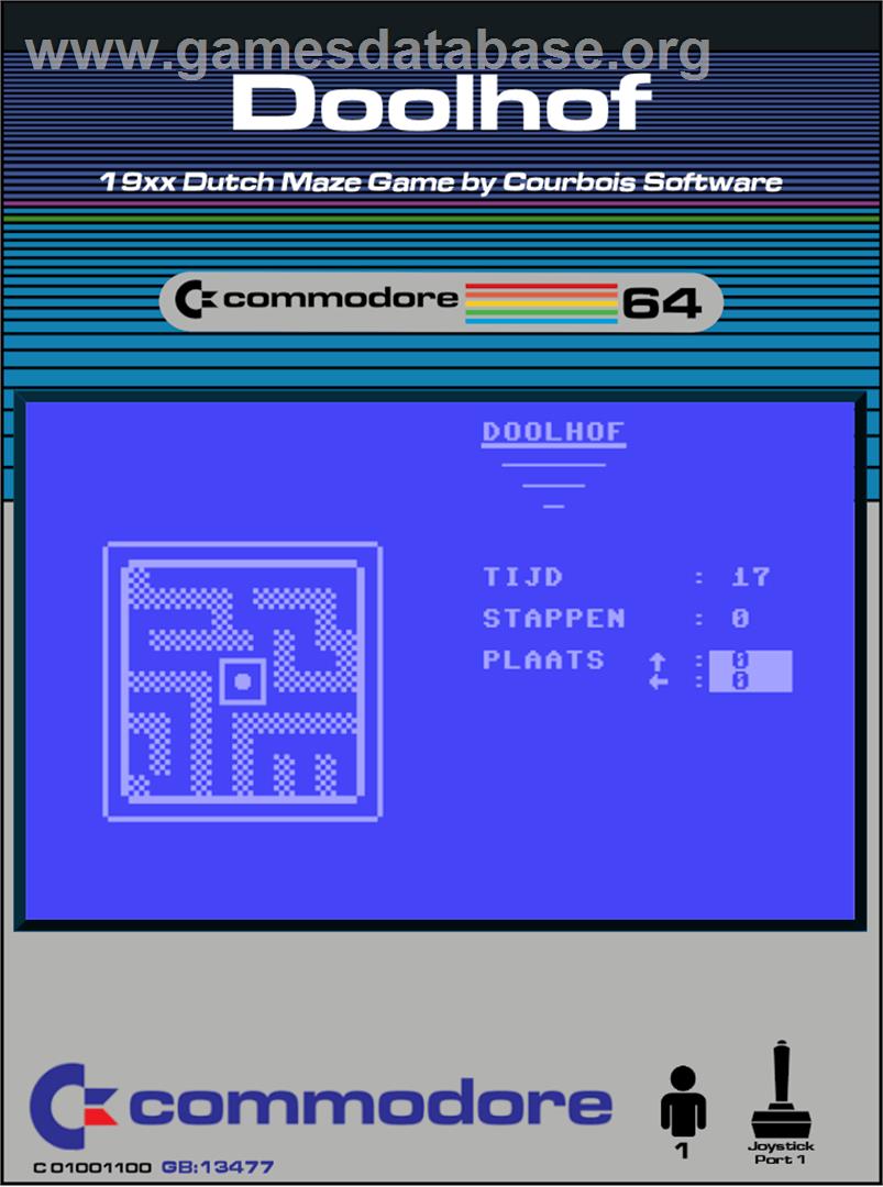 Doolhof - Commodore 64 - Artwork - Box