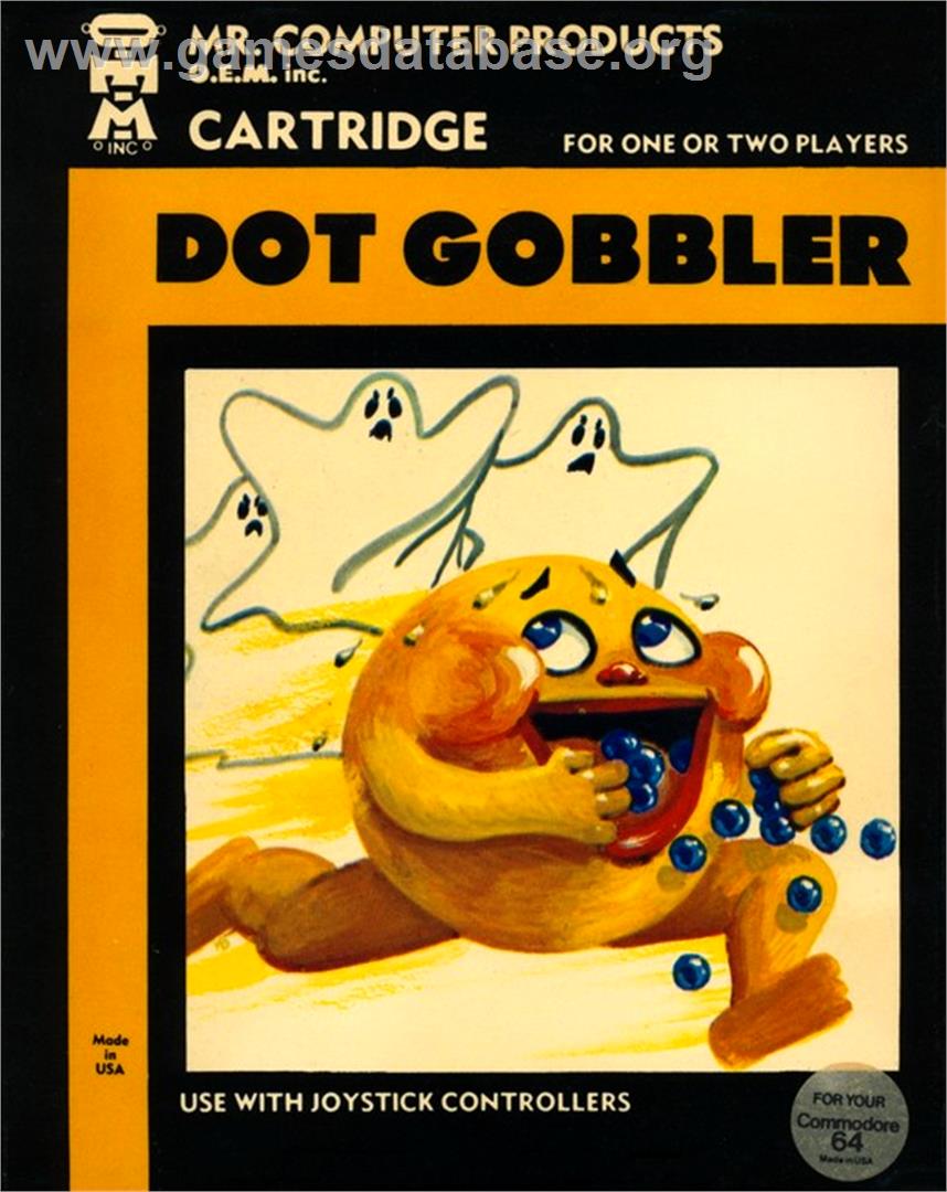Dot Gobbler - Commodore 64 - Artwork - Box