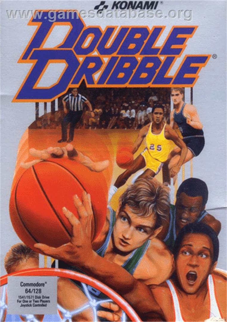 Double Dribble - Commodore 64 - Artwork - Box