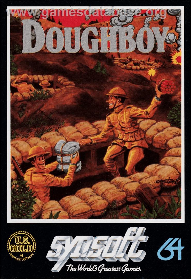 Doughboy - Commodore 64 - Artwork - Box
