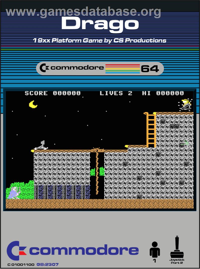 Drago - Commodore 64 - Artwork - Box