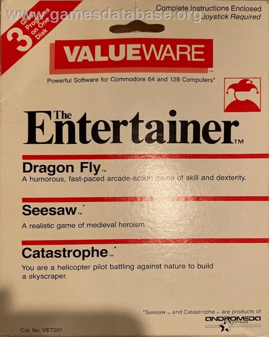 Dragon-fly - Commodore 64 - Artwork - Box