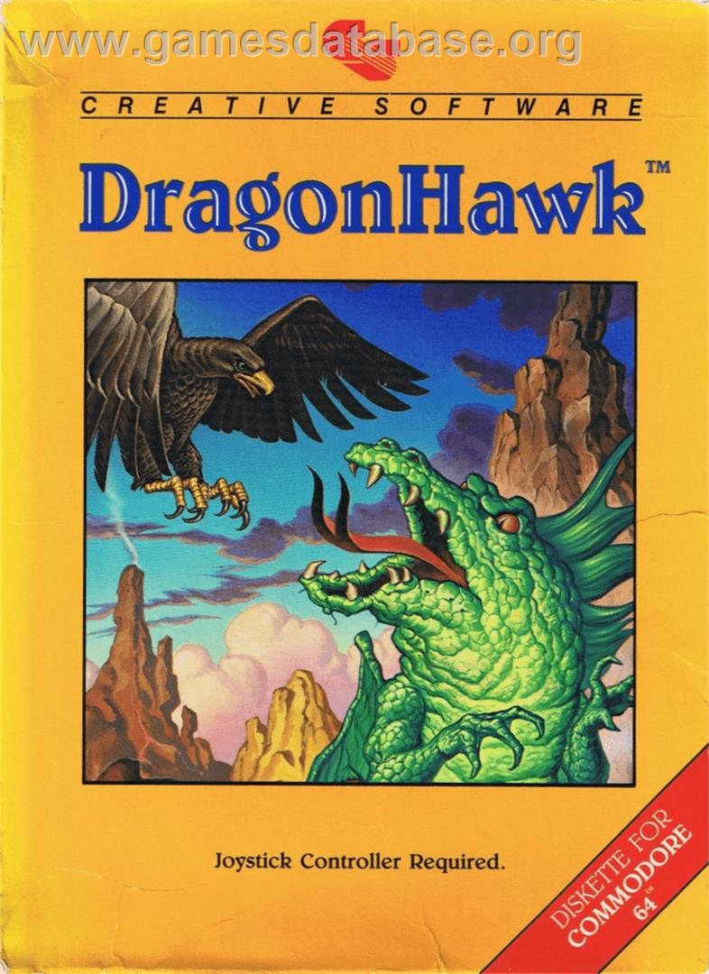 Dragonhawk - Commodore 64 - Artwork - Box