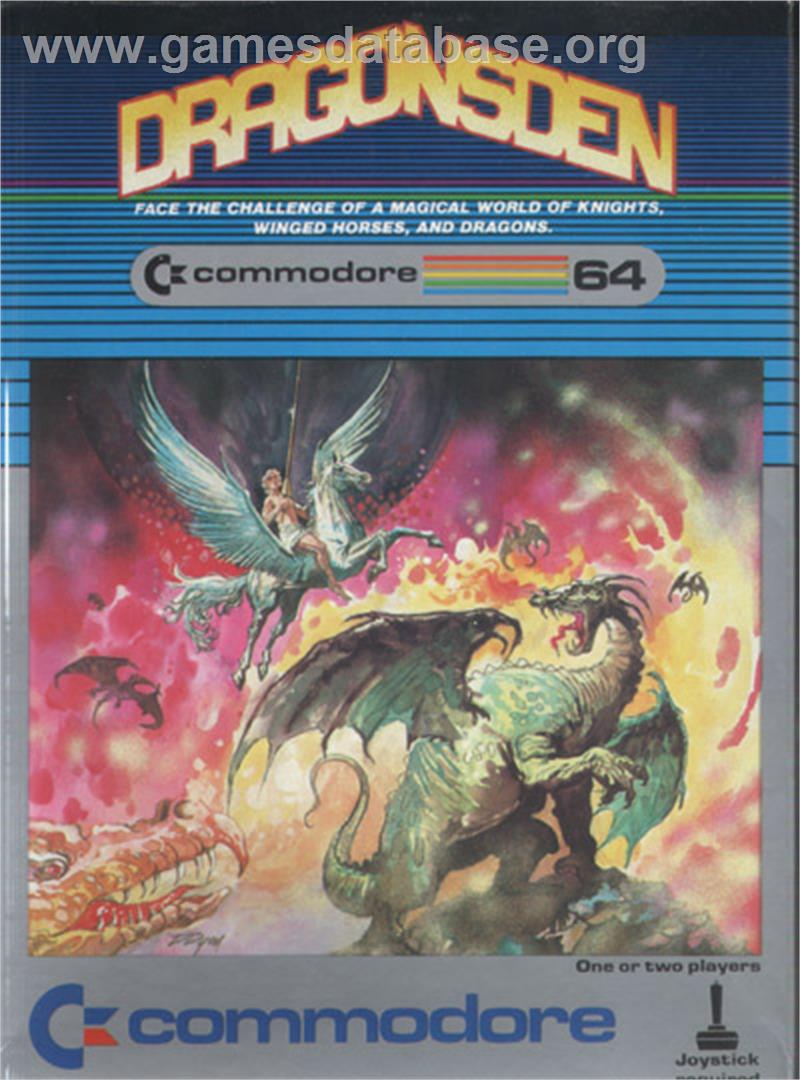 Dragonsden - Commodore 64 - Artwork - Box
