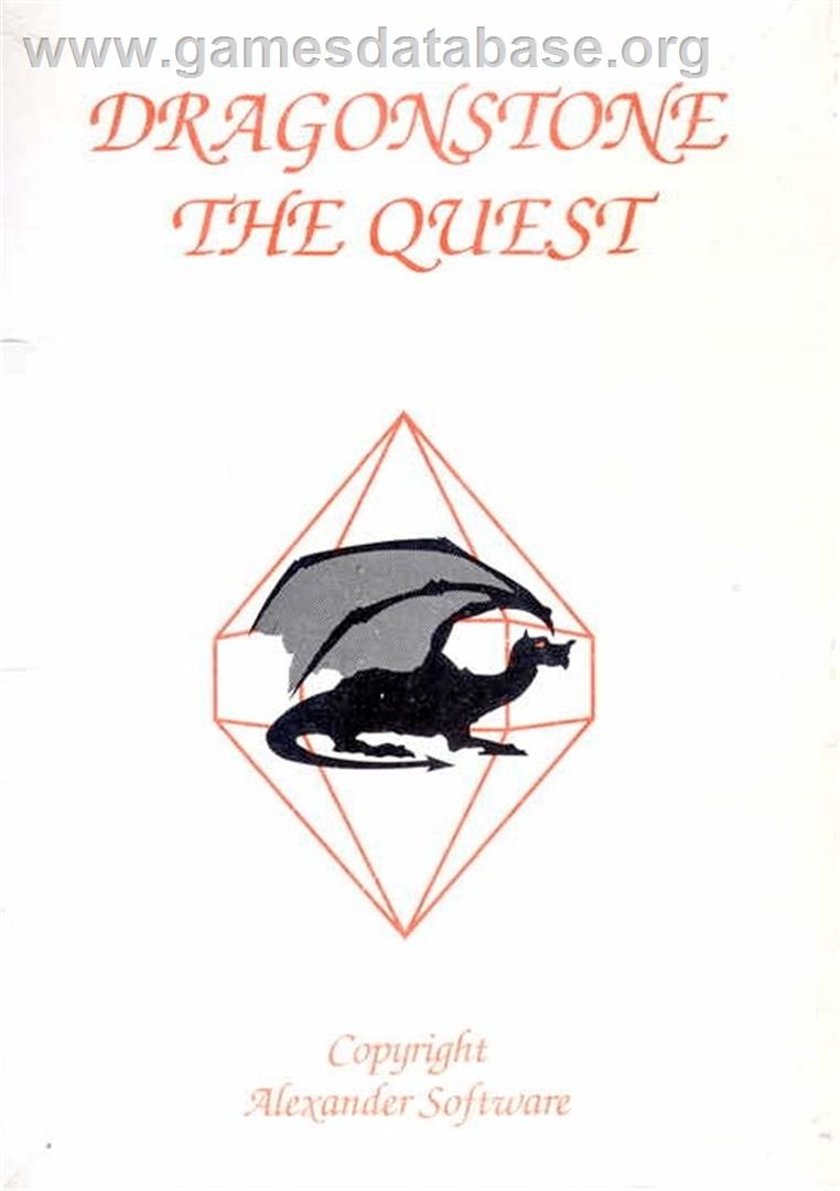 Dragonstone - The Quest - Commodore 64 - Artwork - Box