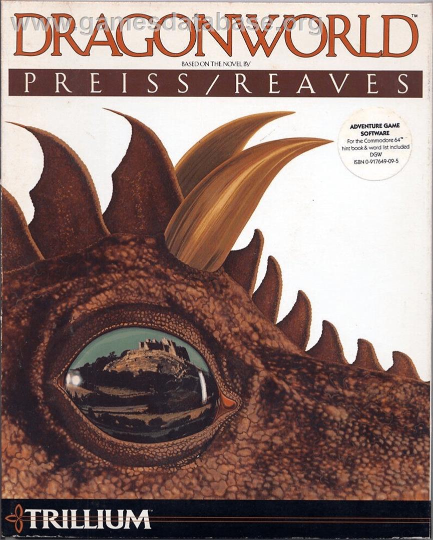 Dragonworld - Commodore 64 - Artwork - Box
