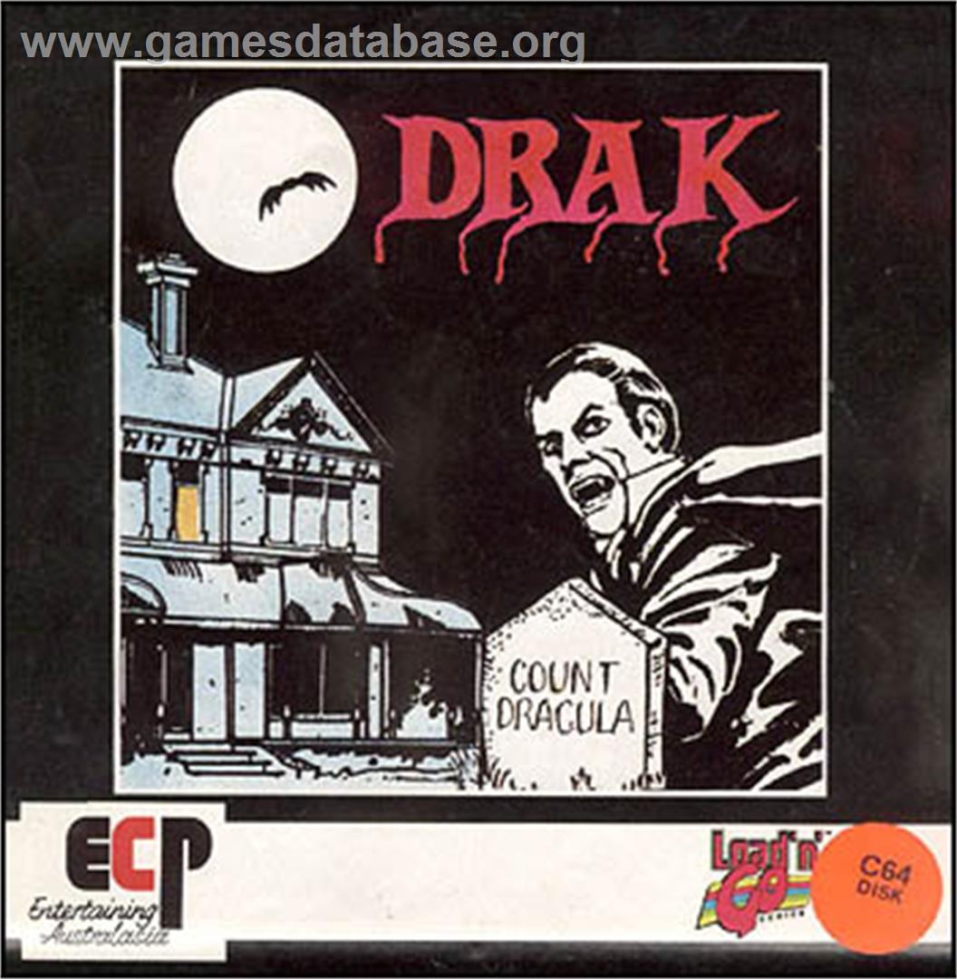 Drak - Commodore 64 - Artwork - Box