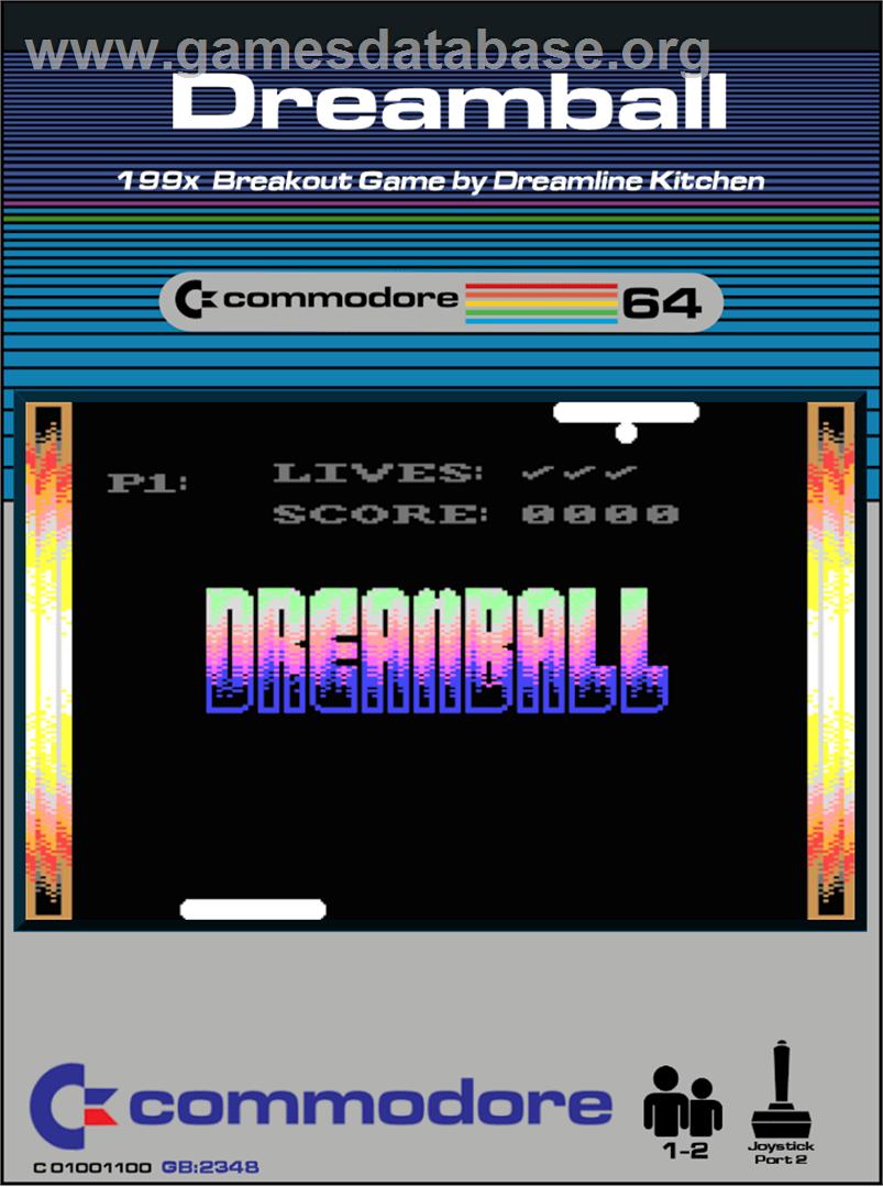 Dreamball - Commodore 64 - Artwork - Box