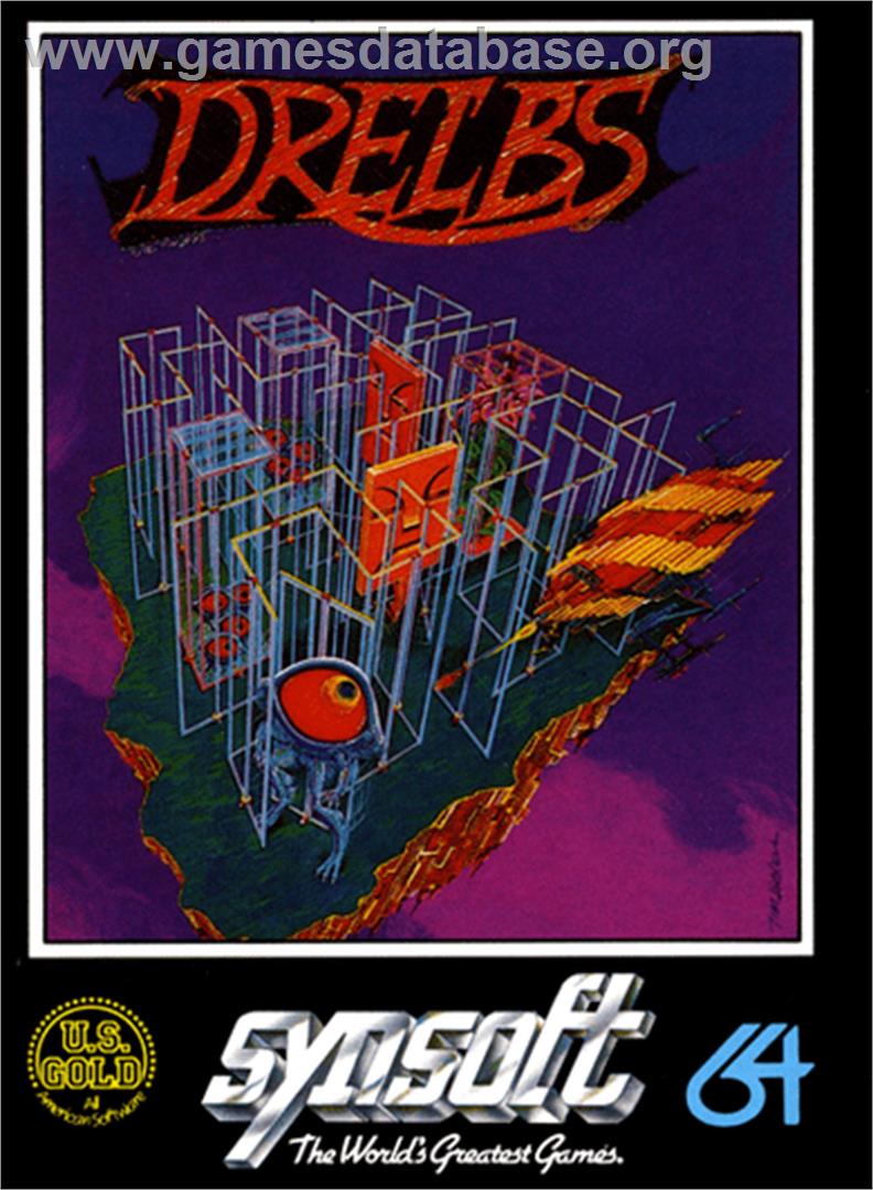 Drelbs - Commodore 64 - Artwork - Box