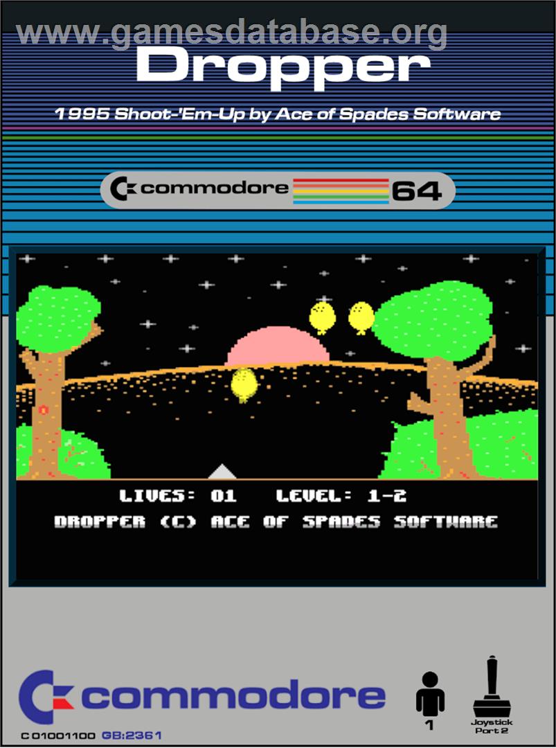 Dropper - Commodore 64 - Artwork - Box