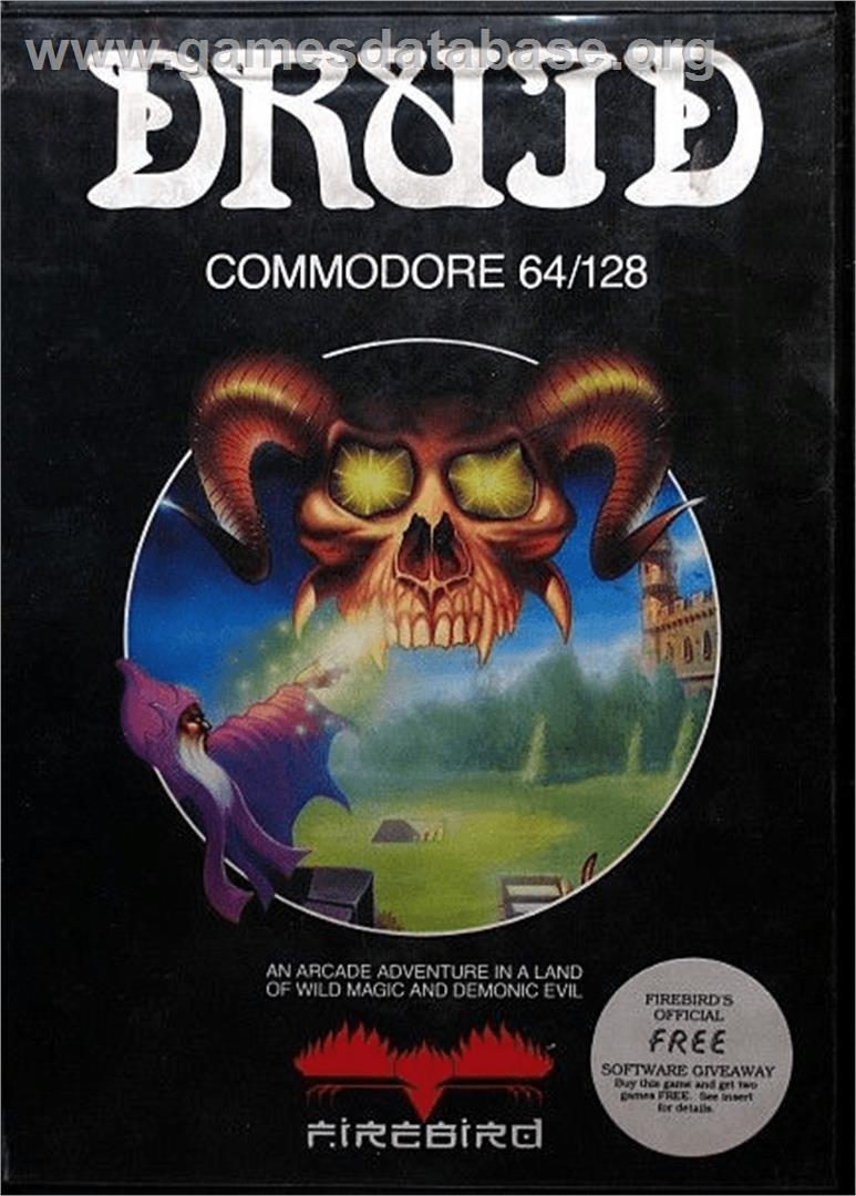 Druid - Commodore 64 - Artwork - Box