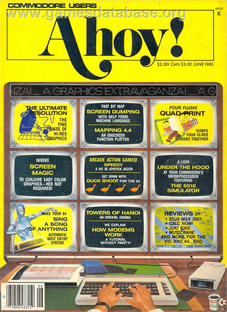 Duck Shoot (Ahoy!) - Commodore 64 - Artwork - Box