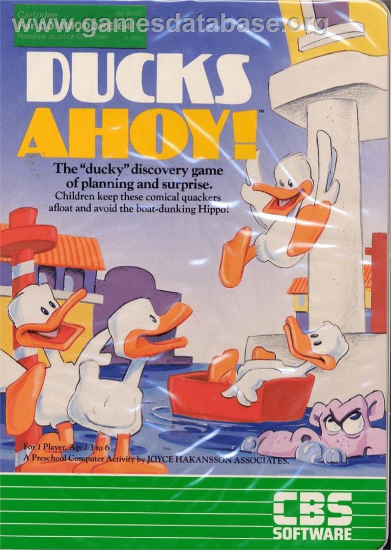 Ducks Ahoy! - Commodore 64 - Artwork - Box