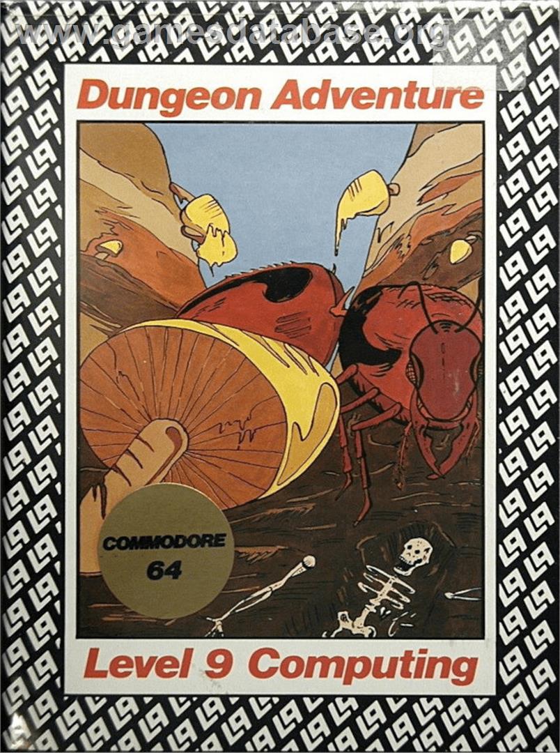 Dungeon Adventure - Commodore 64 - Artwork - Box