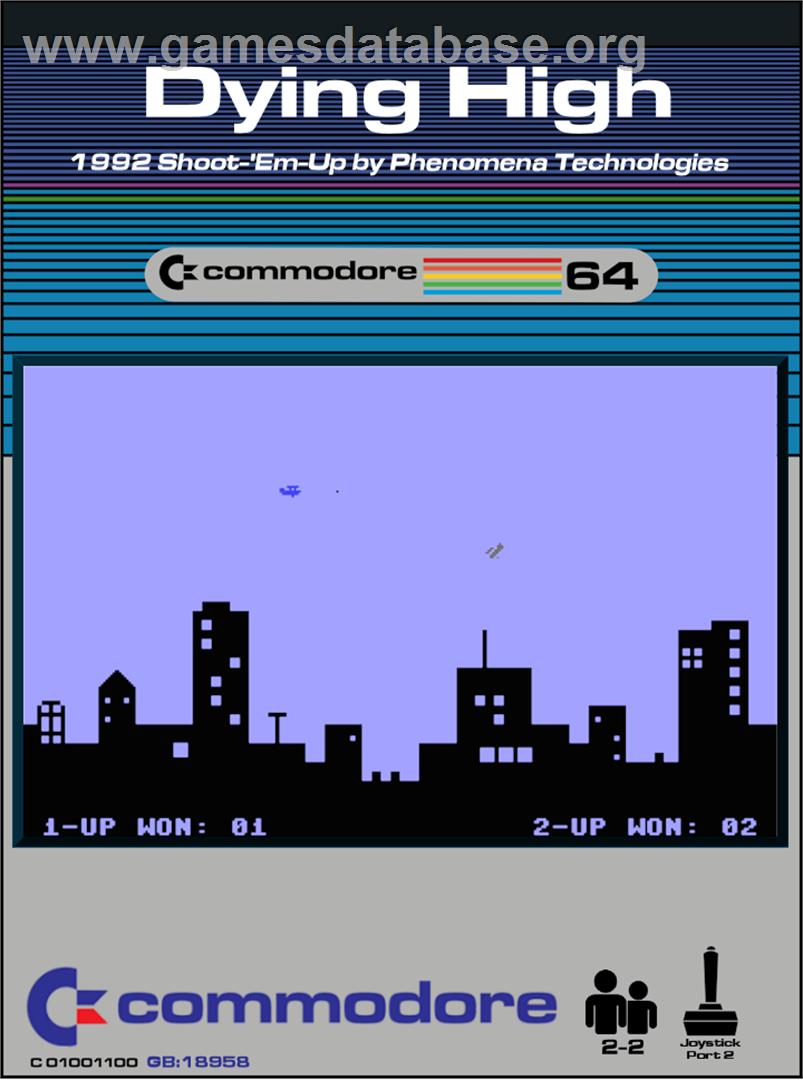 Dying High - Commodore 64 - Artwork - Box