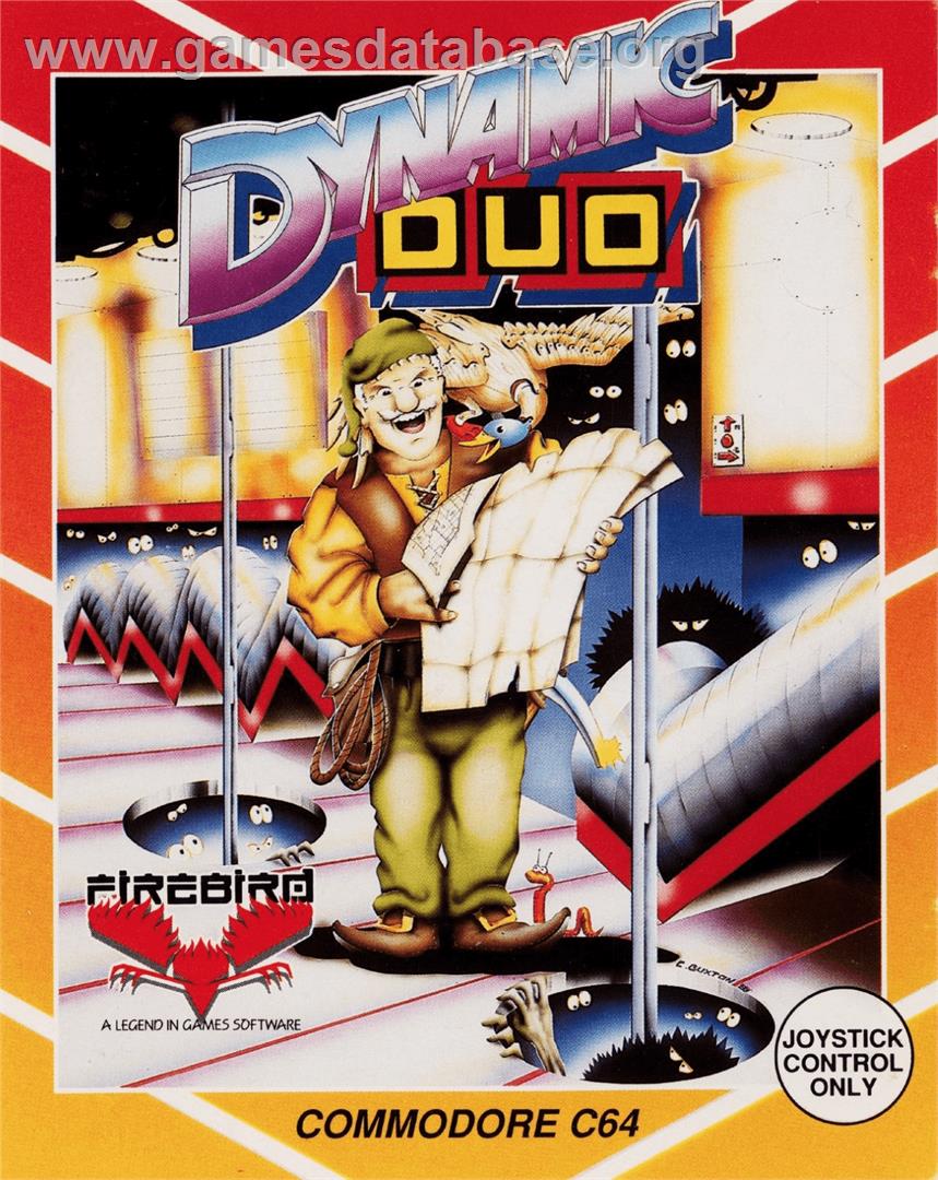 Dynamic Duo - Commodore 64 - Artwork - Box