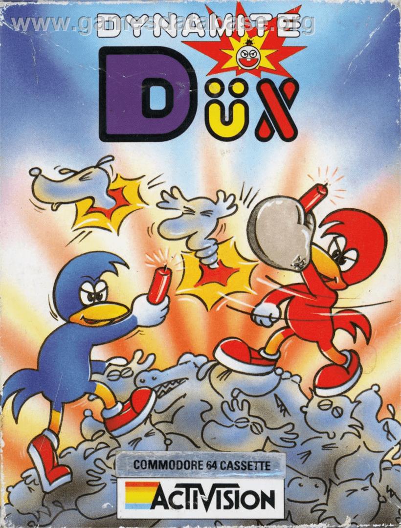 Dynamite Düx - Commodore 64 - Artwork - Box