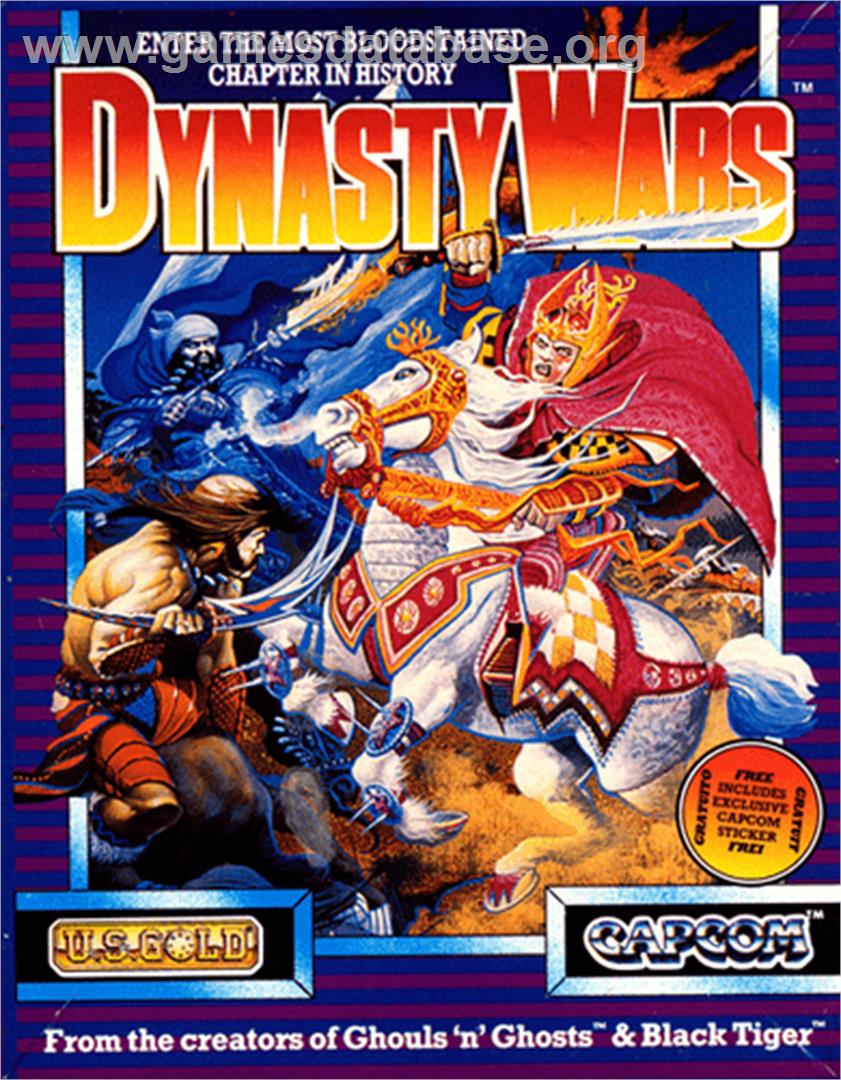 Dynasty Wars - Commodore 64 - Artwork - Box