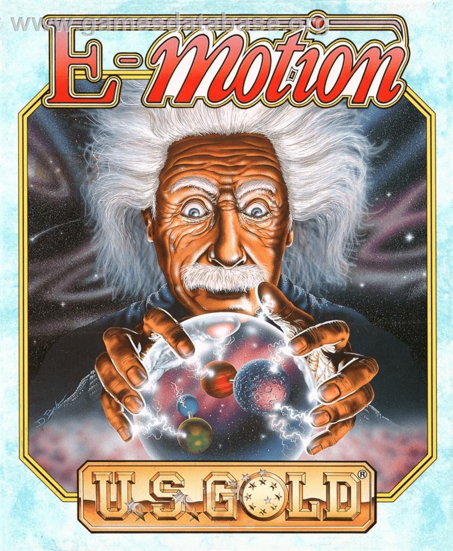 E-Motion - Commodore 64 - Artwork - Box