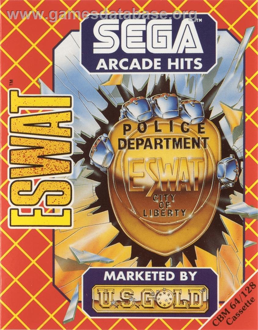ESWAT - Commodore 64 - Artwork - Box