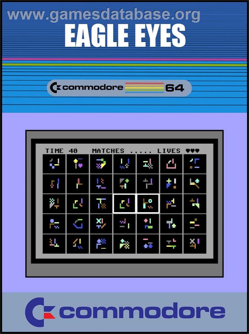Eagle Eyes - Commodore 64 - Artwork - Box