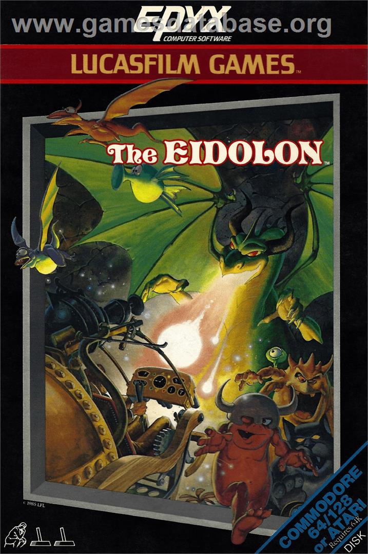 Eidolon, The - Commodore 64 - Artwork - Box