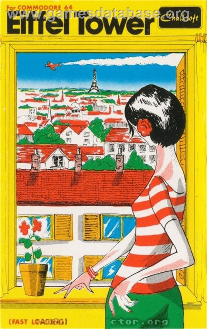 Eiffel Tower - Commodore 64 - Artwork - Box