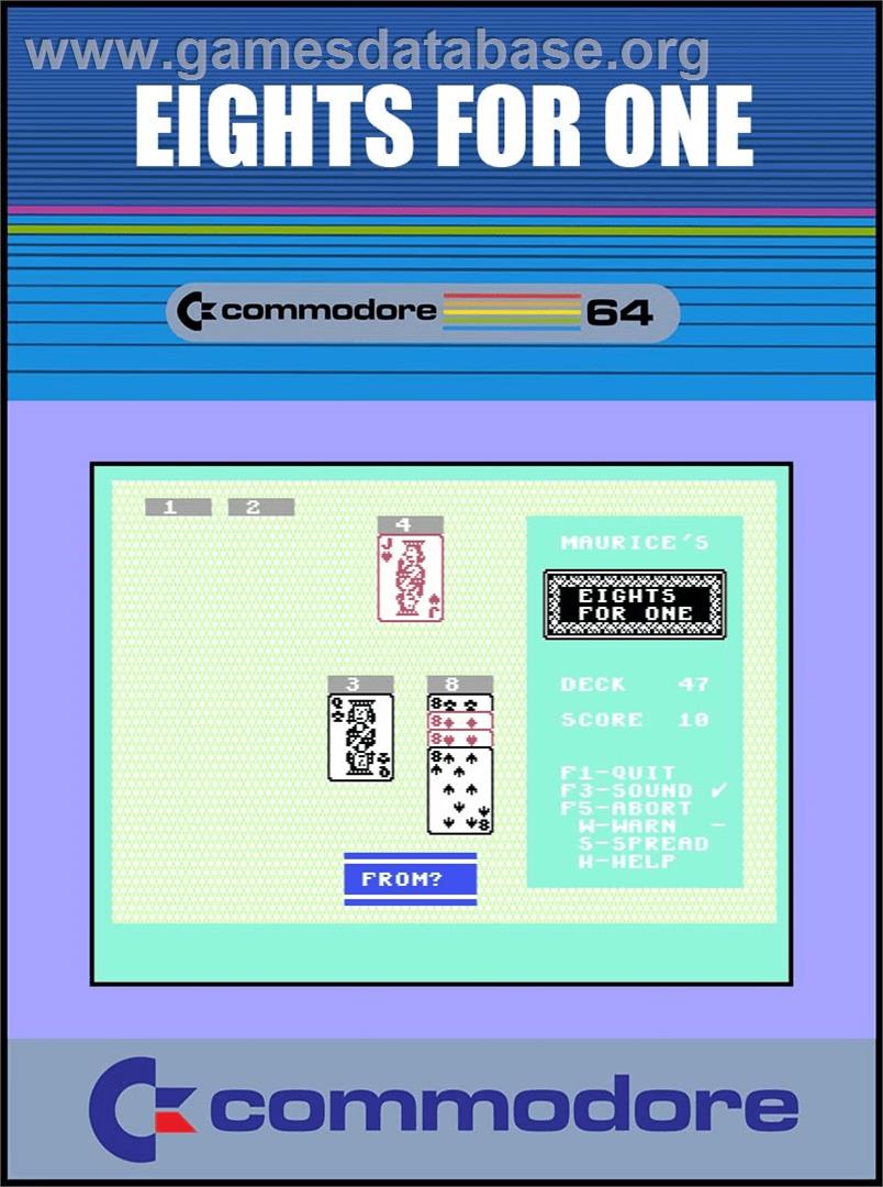 Eights For One - Commodore 64 - Artwork - Box