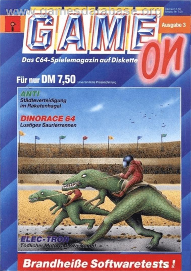 Elec-tron - Commodore 64 - Artwork - Box