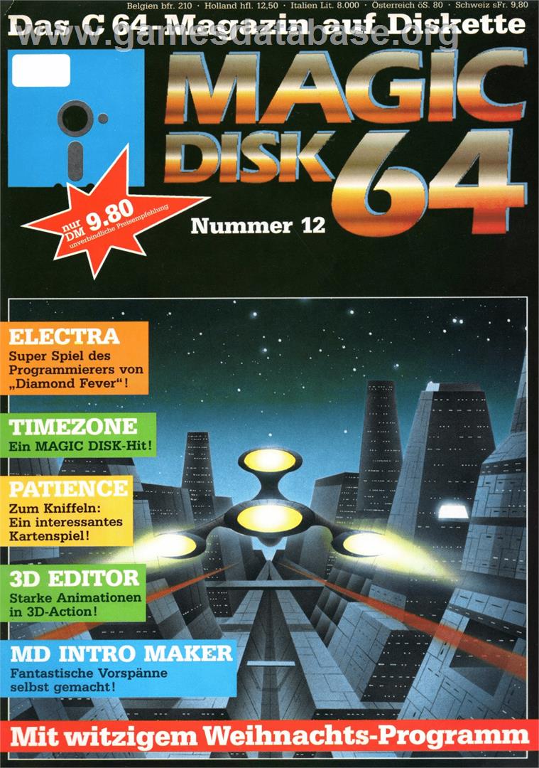 Electra - Commodore 64 - Artwork - Box
